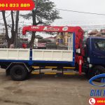 Xe tải 8 tấn Veam HD800 gắn cẩu UNIC UR-V344 3 Tấn 4 Khúc